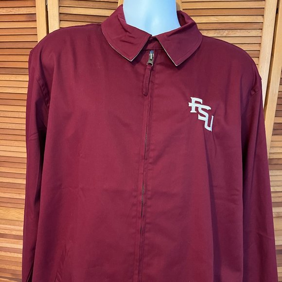 FLORIDA STATE SEMINOLES BLUE GENERATION SZ XL ZIP FRONT JACKET - NEVER WORN - Picture 1 of 11